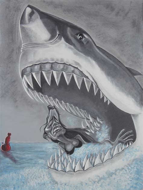 Jaws Shark Drawing - Drawing.rjuuc.edu.np