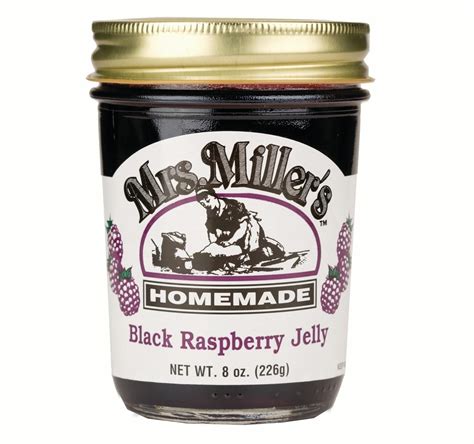 Mrs. Miller's Black Raspberry Jelly 9 oz. (3 Jars) - Walmart.com - Walmart.com