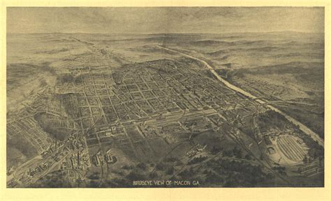 Historic Map - Macon, GA - 1912 | World Maps Online