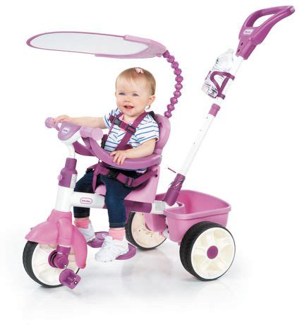 Little Tikes 4-in-1 Basic Edition Trike, Pink | Walmart Canada