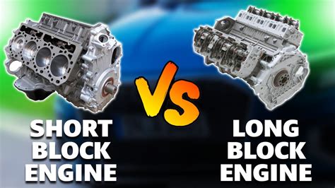 Short Block vs Long Block Engine (What’s the Difference?) - YouTube