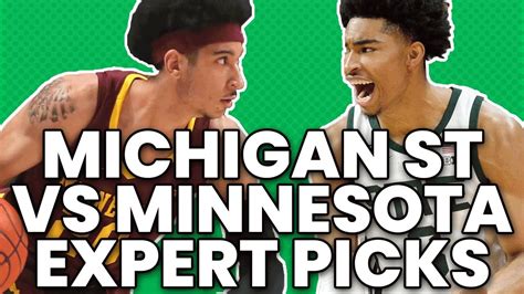 Michigan State vs Minnesota College Basketball Expert Pick | Daily NCAA ...