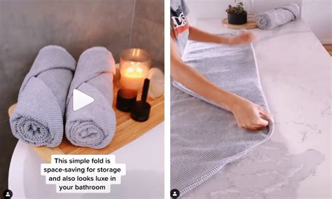 This Easy Towel Folding Hack Is Going Viral for its Day Spa-Inspired Finish — The Latch | How to ...