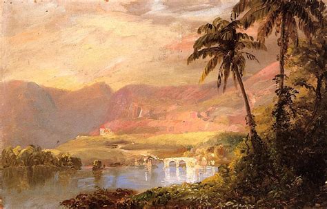 Frederic Edwin Church Tropical Landscape painting | framed paintings for sale