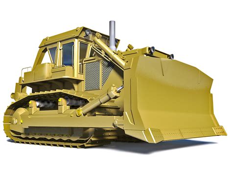 Bulldozer Komatsu D355A-3 3D Model .obj - CGTrader.com