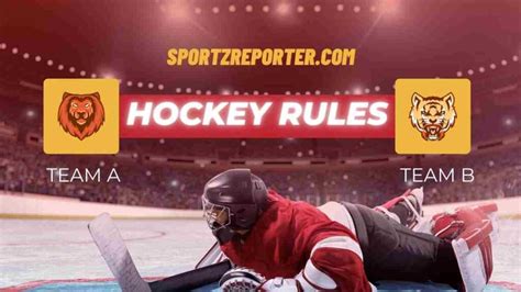 HOCKEY RULES: A COMPLETE BEGINNER GUIDE - Sportz Reporter