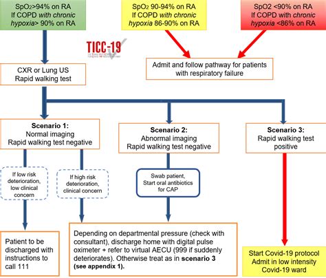 Full Triage Flowchart for Covid-19 Positives/ Suspected : TICC19