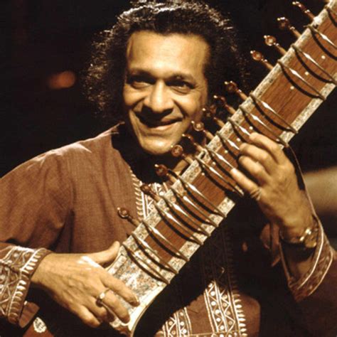 Ravi Shankar Playing Sitar