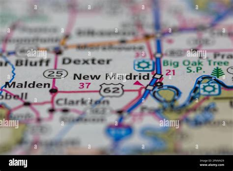 New madrid missouri map hi-res stock photography and images - Alamy