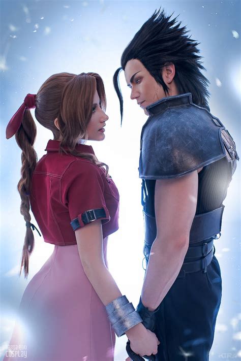 Aerith and Zack - Final Fantasy VII by Narga-Lifestream on DeviantArt