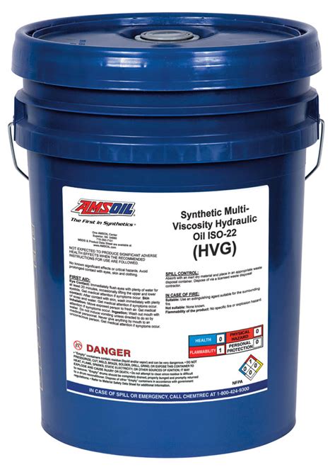 AMSOIL Synthetic HV Hydraulic Oil ISO 22 (HVG)