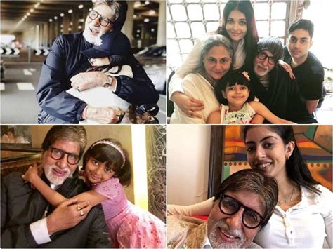 Adorable pictures of Amitabh Bachchan with his grandchildren