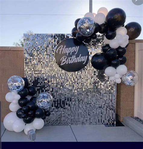 Sequin Shimmer Wall Panel Backdrop Shimmer Wall Silver - Etsy | 18th ...