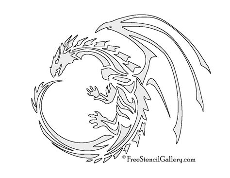 Dragon Stencil | Free stencils, Pumpkin carvings stencils, Printable pumpkin stencils