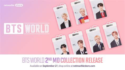 NETMARBLE RELEASES NEW BTS WORLD MERCHANDISE COLLECTION – Netmarble ...