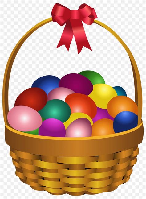 Easter Bunny Red Easter Egg Basket Clip Art, PNG, 5142x7000px, Easter ...