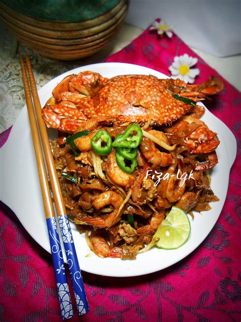 KUE TEOW GORENG SEAFOOD YANG SEDAP | Fiza's Cooking