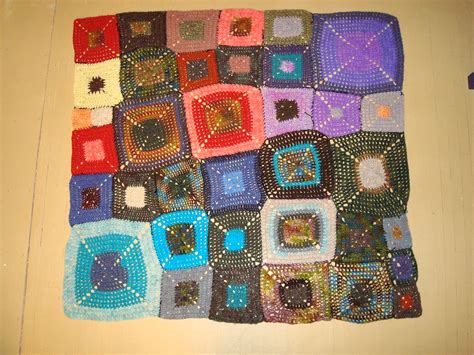 Crochet blanket | Freshly washed and shaken to get the squar… | Flickr