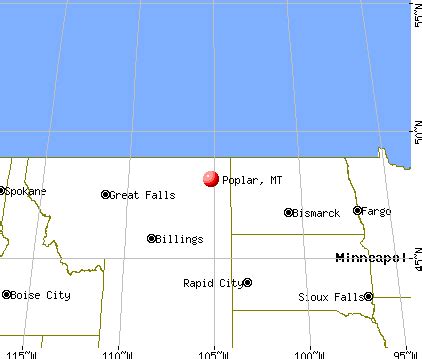 Poplar, Montana (MT 59255) profile: population, maps, real estate ...