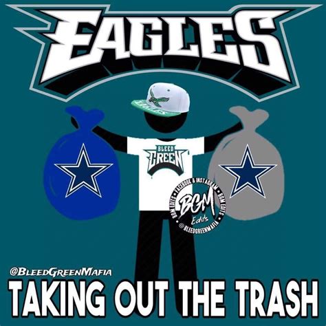 Taking out the trash | Philadelphia eagles memes, Philadelphia eagles ...