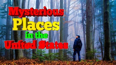 10 Mysterious Places in The United States in 2020 | Mysterious places, Mystery, Strange places