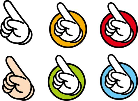 Pointing Finger vector. Free download. | Creazilla