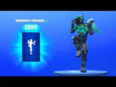 *NEW* ZANY EMOTE DANCE!! Fortnite Battle Royale - YouTube