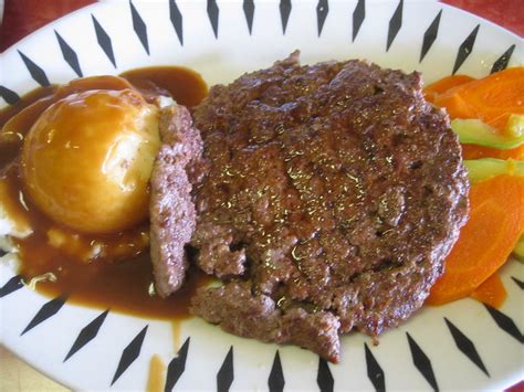 hamburger steak and mashed potatoes | Flickr - Photo Sharing!