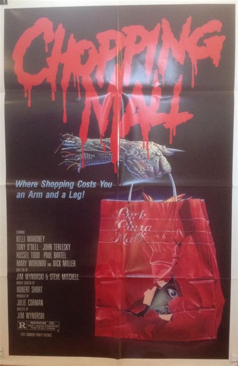 Chopping Mall Original Movie Poster Kelli Maroney Tony