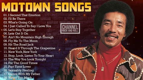 Motown Greatest Hits Of The 70s - Smokey Robinson, Jackson 5, Marvin Gaye, Al Green, Luther ...