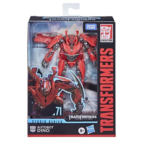 Transformers Toys Studio Series 71 Deluxe Transformers: Dark of the Moon Autobot Dino Action ...