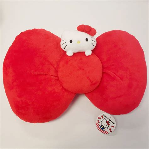 Hello Kitty Big Red Bow Plush Headband – Sanrio Monrovia | Red bow ...