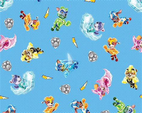 Paw Patrol 100% Cotton Fabric - Etsy