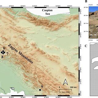 A Location of archeological sites mentioned in the text: 1. Shanidar... | Download Scientific ...