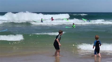 Surfing School in Australia - YouTube