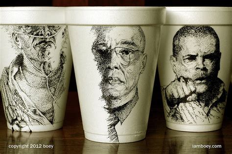 Simply Creative: Styrofoam Cups Art by Cheeming Boey