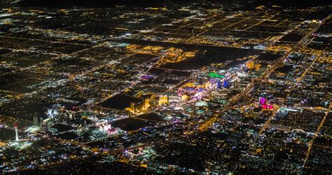 The Las Vegas Strip from the Air and at Night | dav.d photography