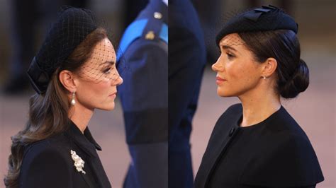 Kate Middleton, Meghan Markle Mourn Queen Elizabeth II Together