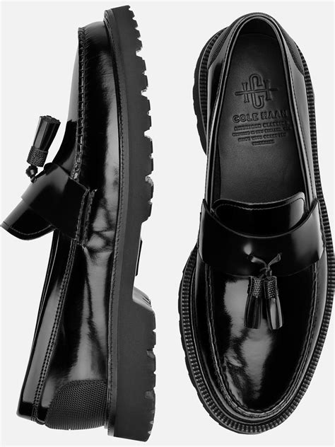 Cole Haan American Classics Box Leather Tassel Loafers | Dress Shoes ...