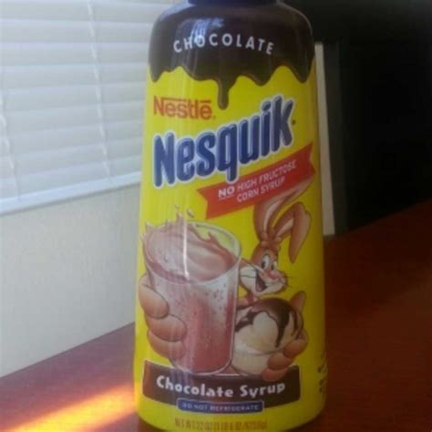 Nesquik Syrup Nutrition Facts | Besto Blog