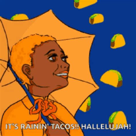 Hallelujah Raining Tacos GIF | GIFDB.com