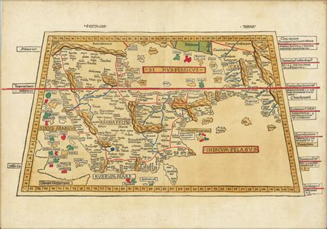 Arabia On Ancient World Map