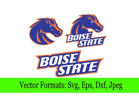 Boise State Broncos pack SVG File – Vector Design in, Svg, Eps, Dxf ...