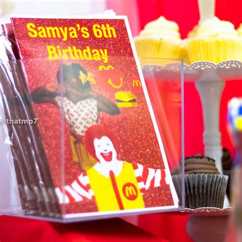 McDonald's Birthday Party Ideas | Photo 9 of 19 | Catch My Party