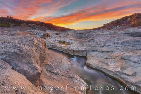 Spring Sunset at Pedernales Falls 314-1 | Pedernales Falls State Park ...