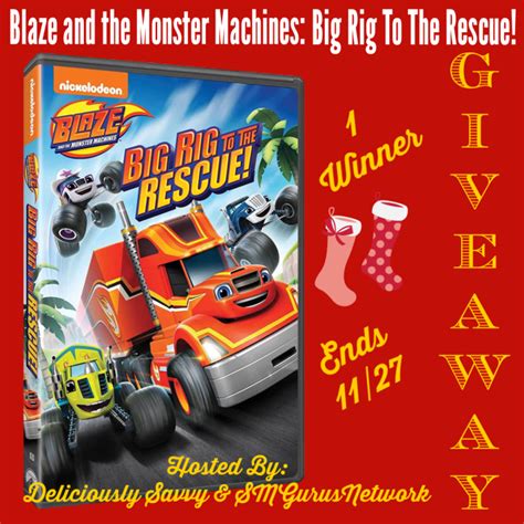 Blaze And The Monster Machines DVD Giveaway (Ends 11/27) @DeliciouslySavv