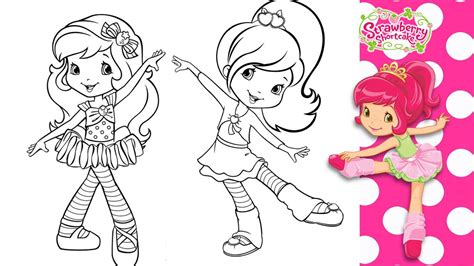 Plum Pudding Strawberry Shortcake Coloring Pages