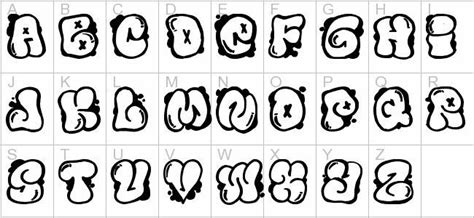 Bubble letters font in word - primeulsd