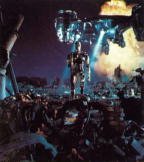 Terminator 2 Judgment Day (1991) Shooting in the Studio - Model T-800 ...