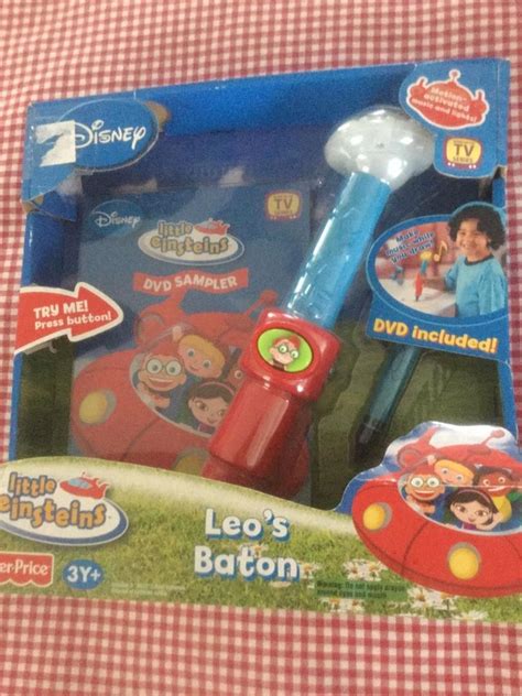 Disney Fisher-Price Little Einsteins Leo's Baton Wand DVD and Crayon ...